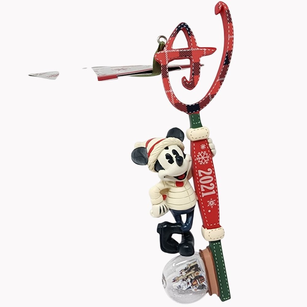 Disney Sketchbook Mickey Mouse 2021 Key Ornament Holiday Decoration Collectible